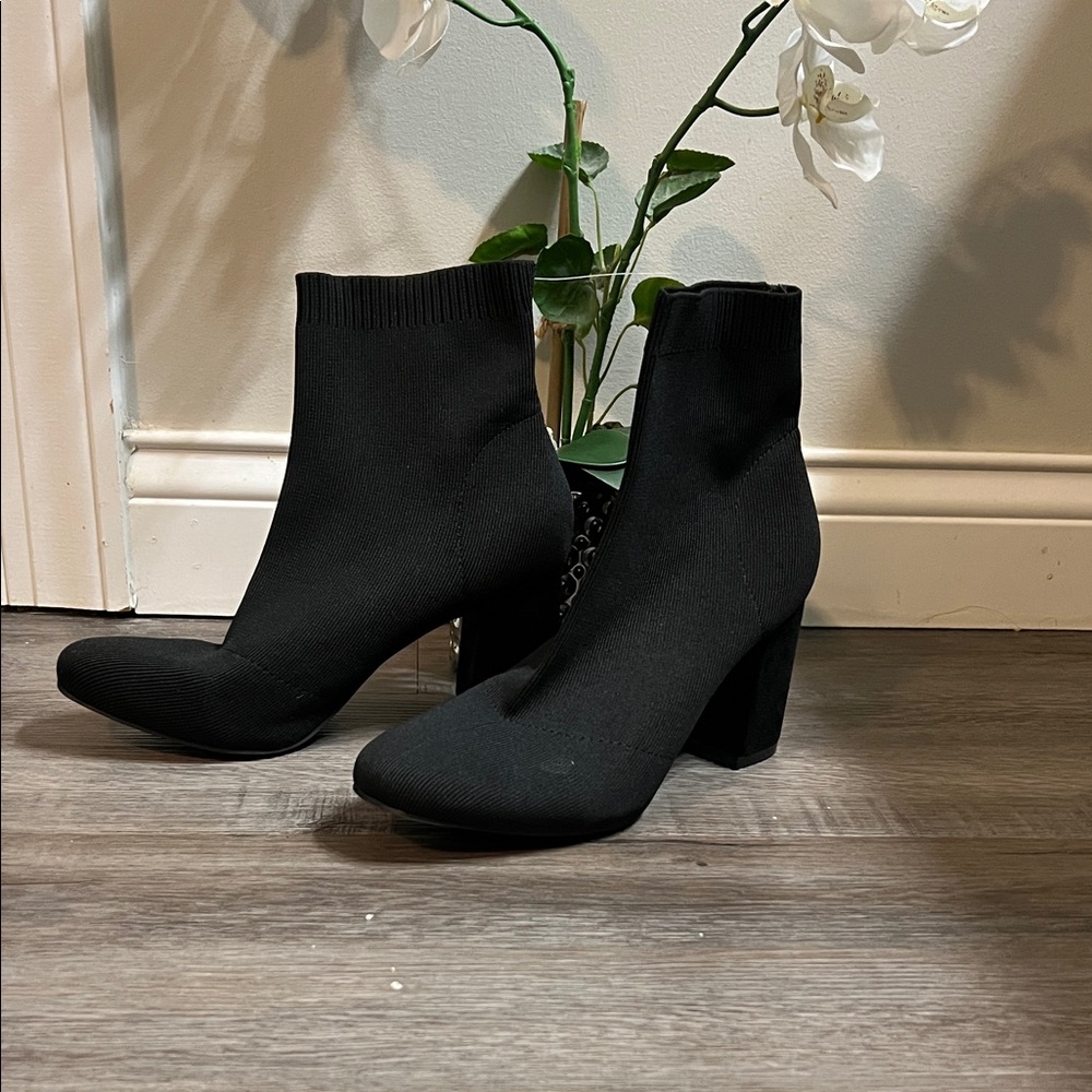 Altar'd State Black Heeled Boots